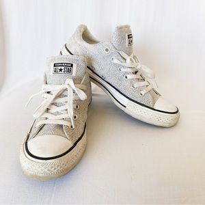 CONVERSE ALL STAR GREY PADDED TONGUE- Size 9